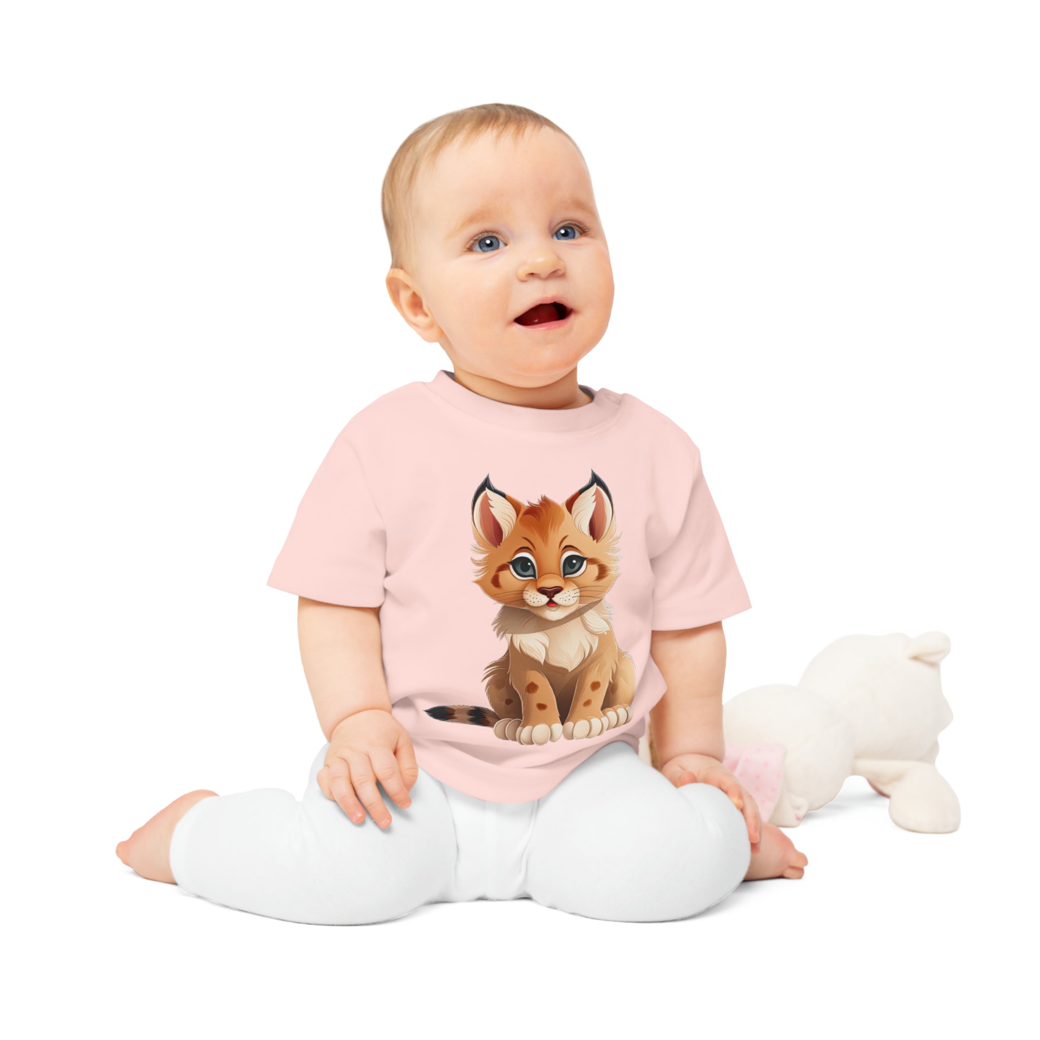 T-shirt Bébé Lynx - Écologique 