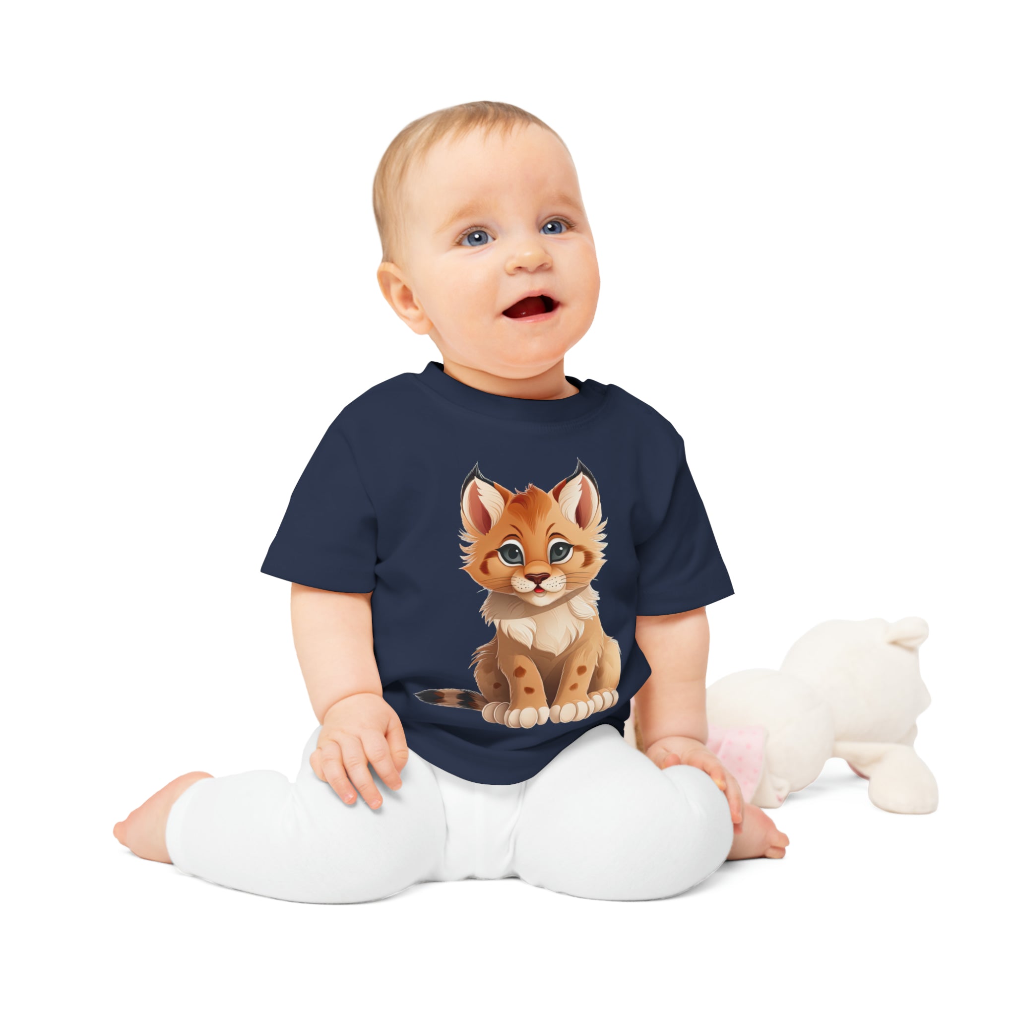 T-shirt Bébé Lynx - Écologique 