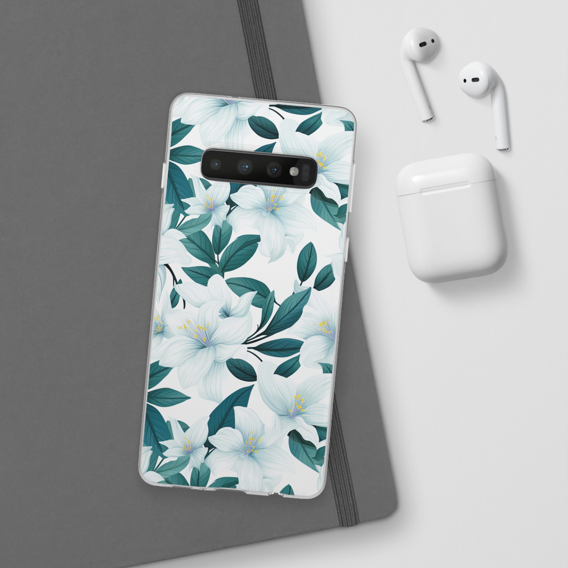 Flexible White Delilah Phone Case