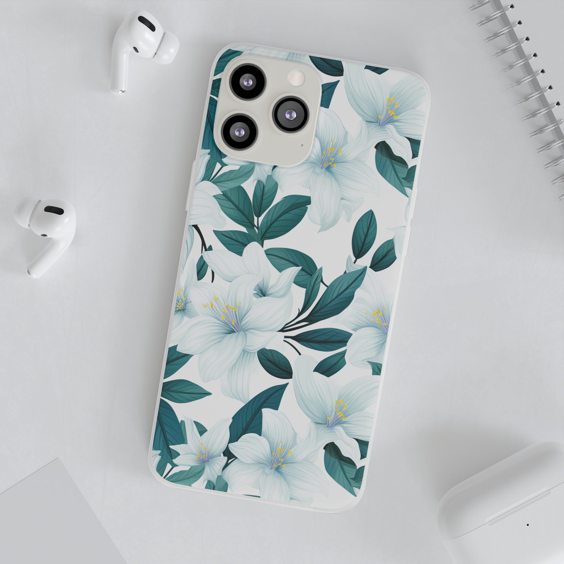 Flexible White Delilah Phone Case