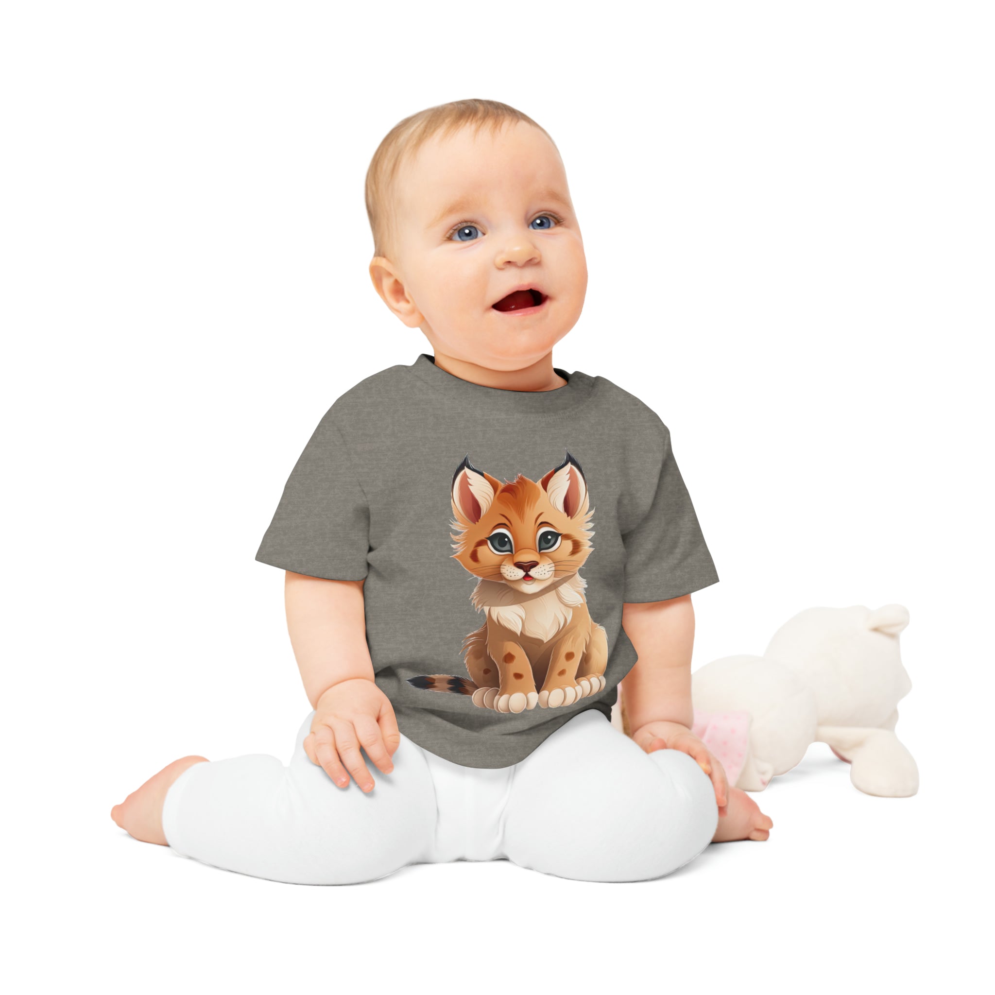 T-shirt Bébé Lynx - Écologique 