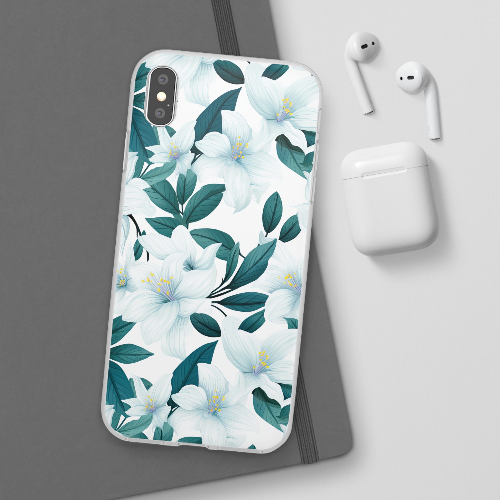 Flexible White Delilah Phone Case