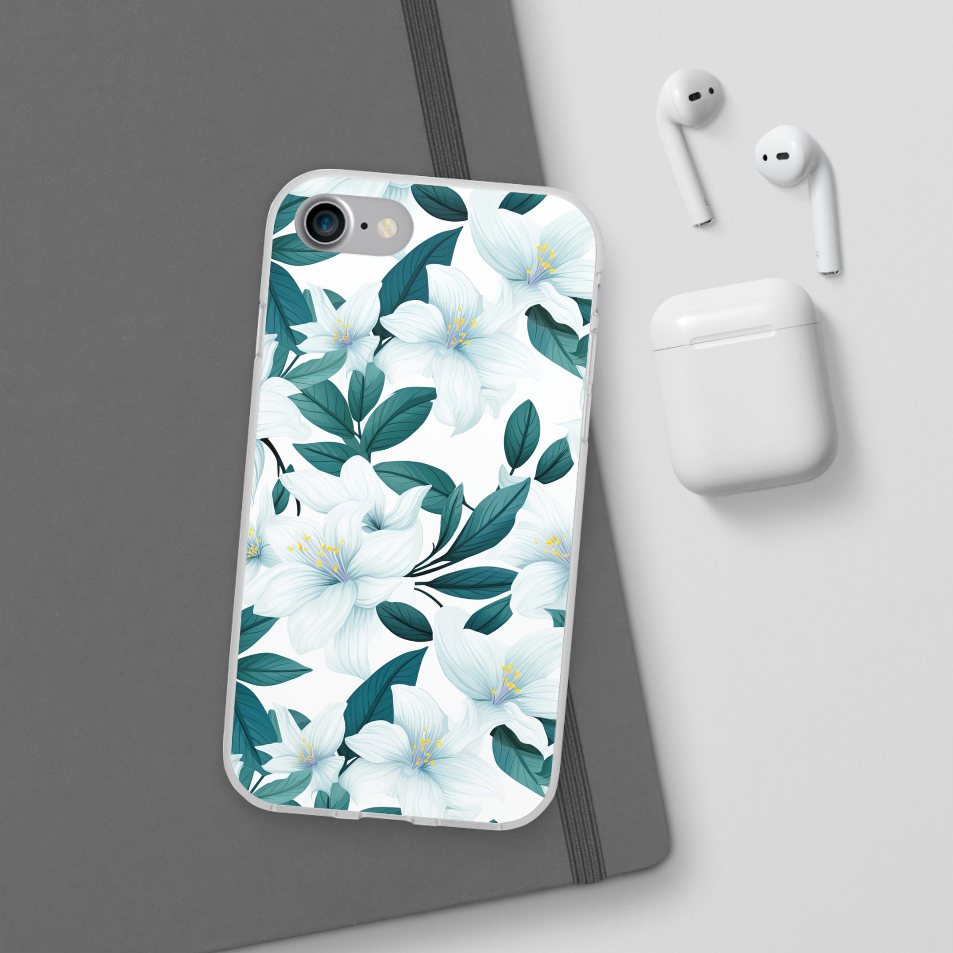 Flexible White Delilah Phone Case