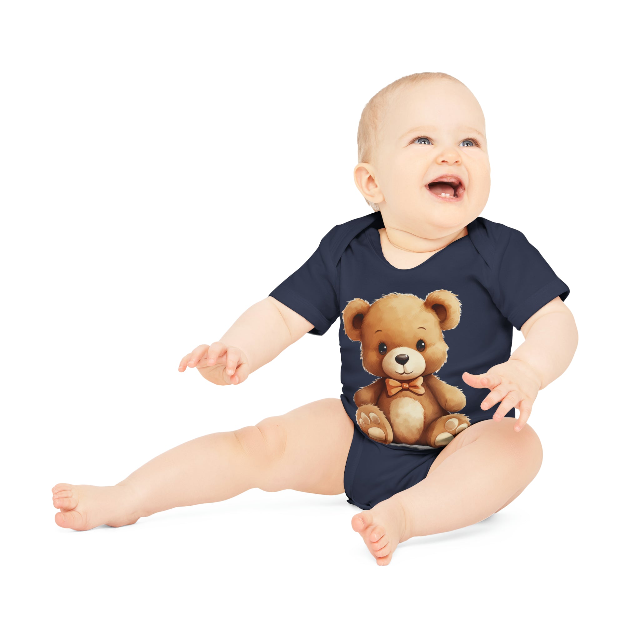 Short-Sleeve Teddy Body - Eco-Friendly