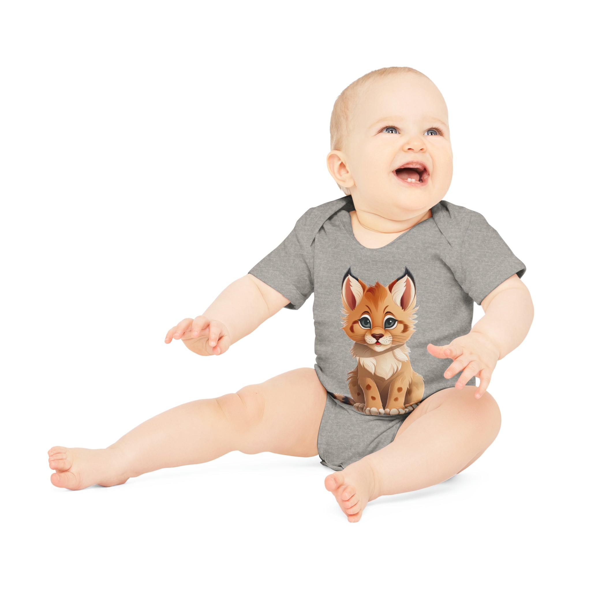 Short-Sleeve Baby Lynx Body - Eco-Friendly