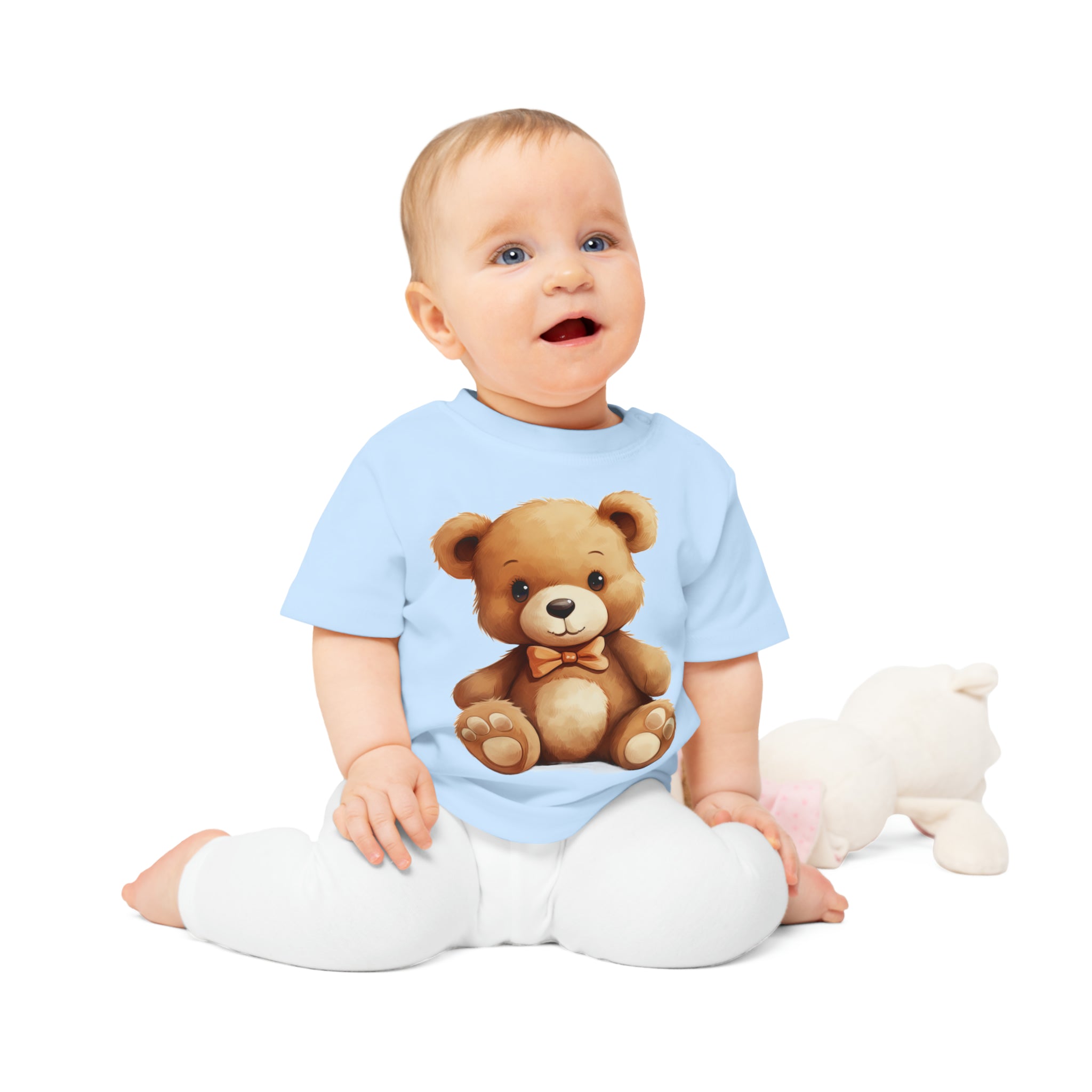 Baby-Teddy-T-Shirt – umweltfreundlich 