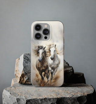 Flexible Horse-Themed Phone Case 