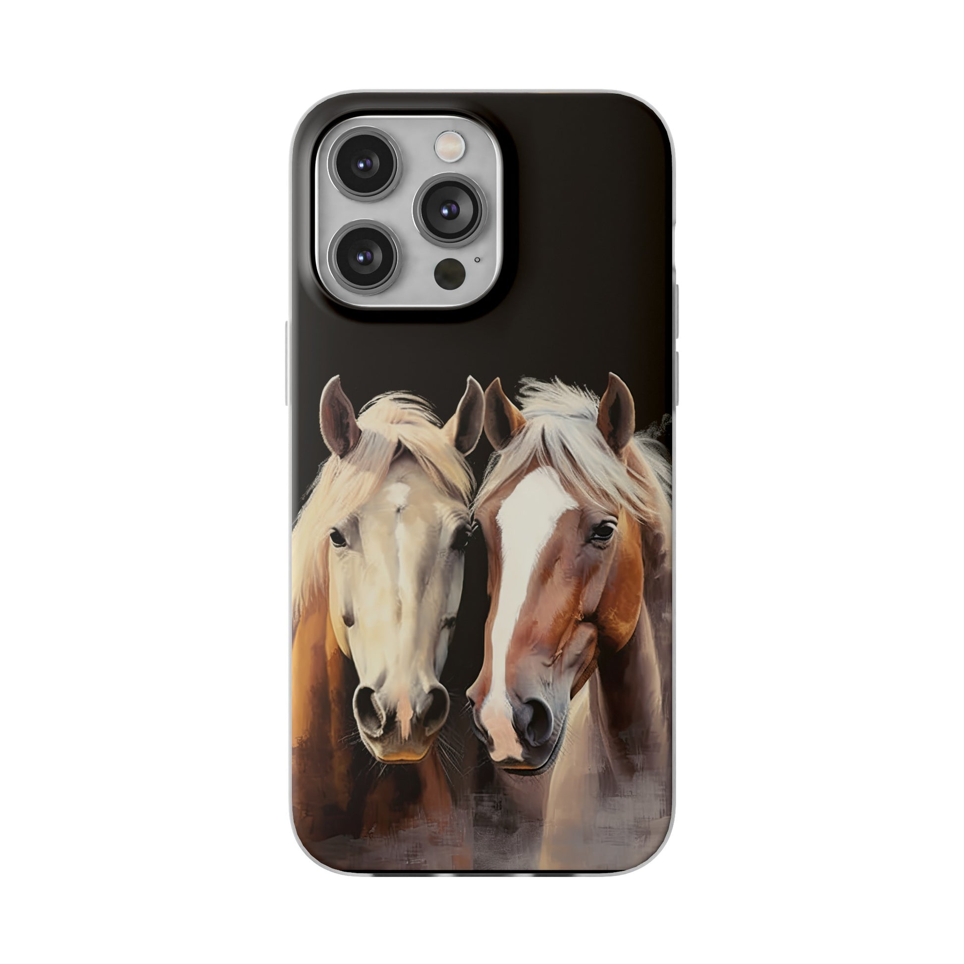 Flexible Horse Phone Case "Reliable Companions"