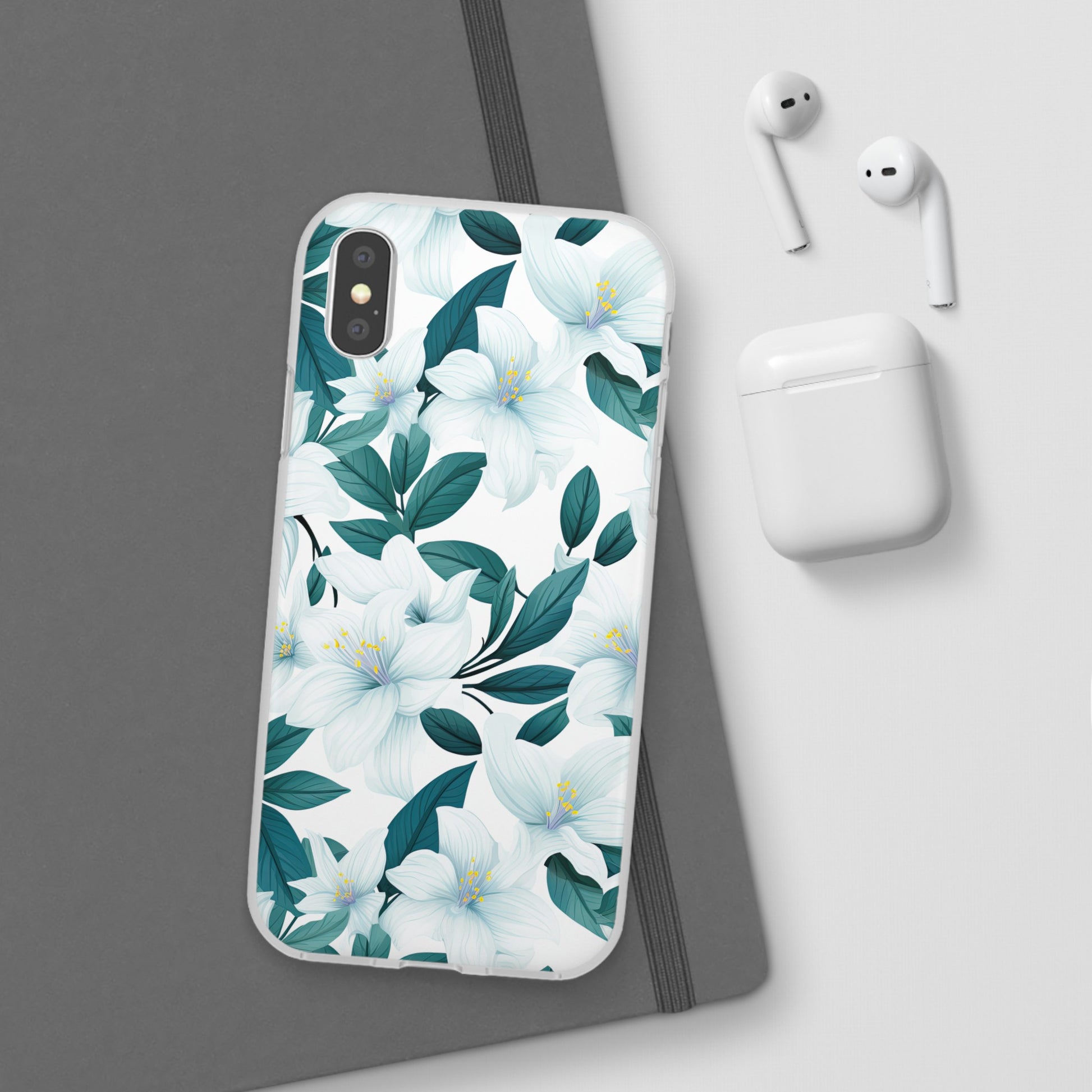 Flexible White Delilah Phone Case