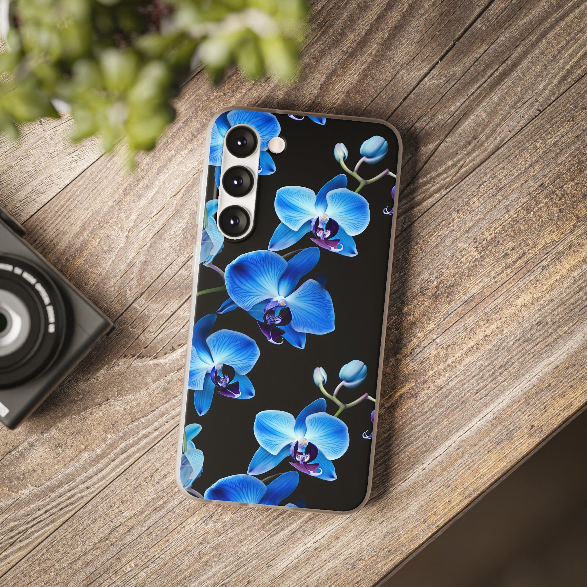 Flexible Blue Orchid Phone Cases