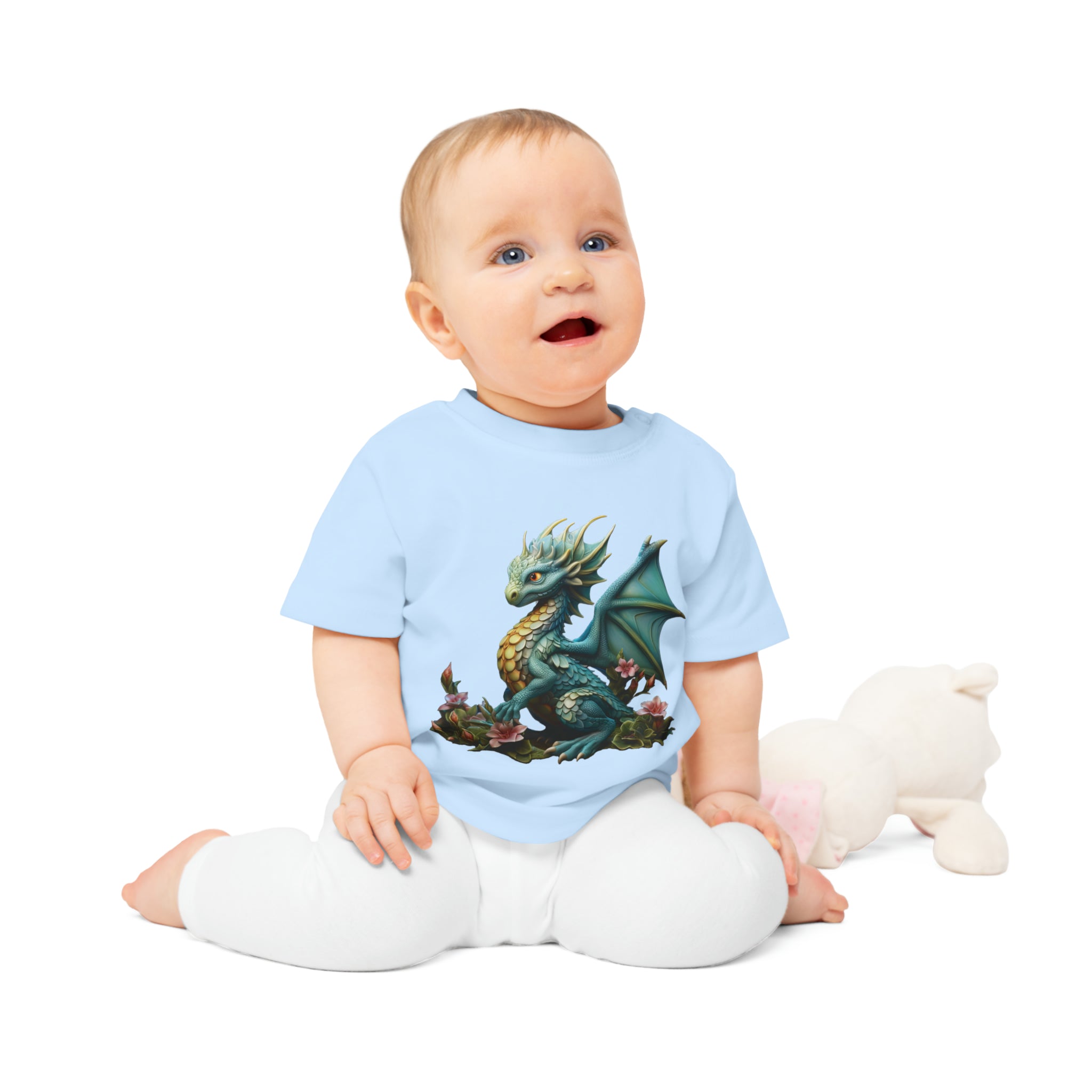 Emerald Dragon T-Shirt - Eco-Friendly