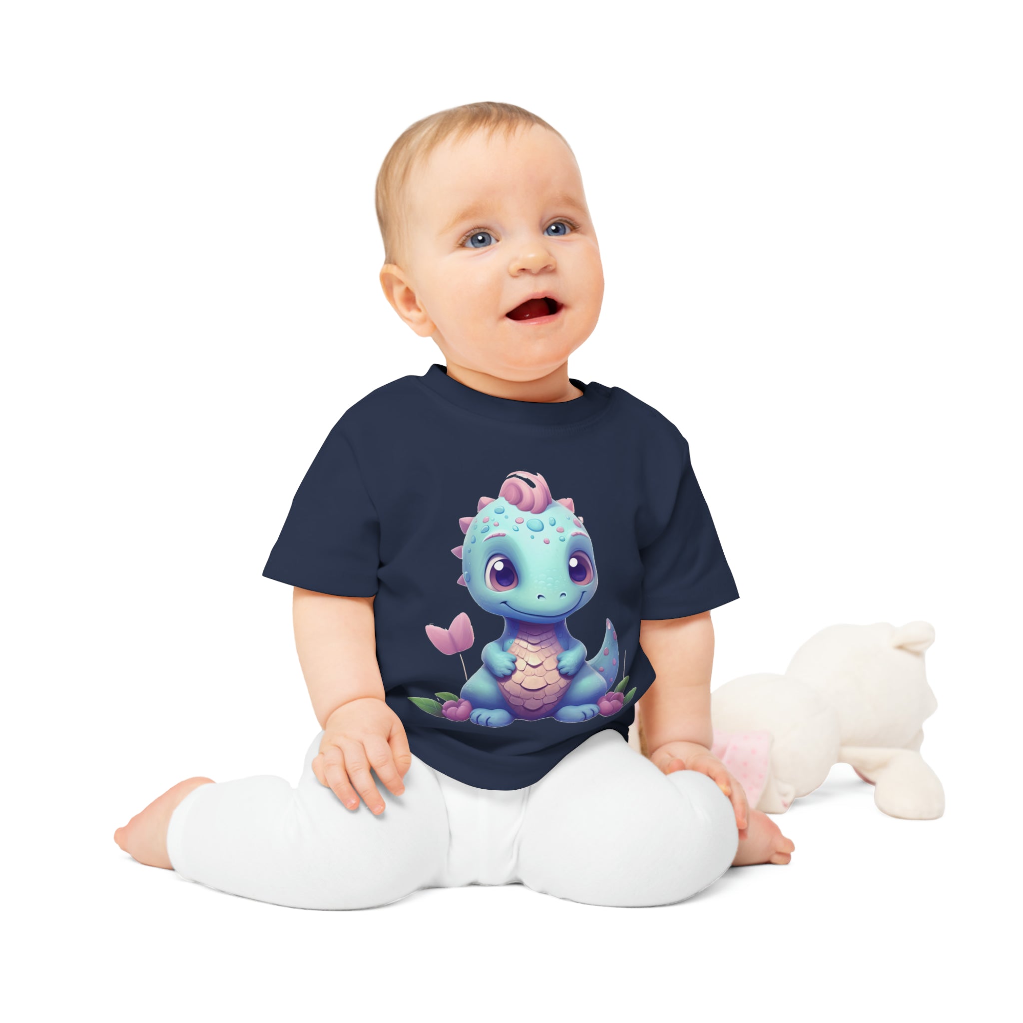 T-Shirt Bébé Dinosaure - Ecologique