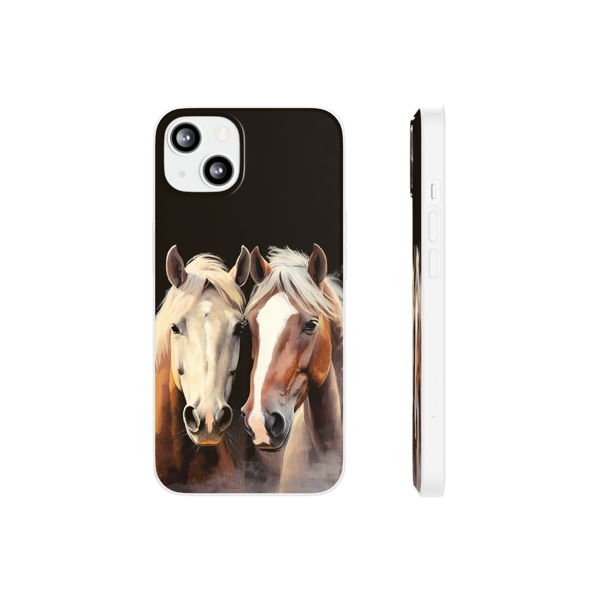 Flexible Horse Phone Case "Reliable Companions"