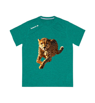 Men's Sports T-shirt with Cheetah Print