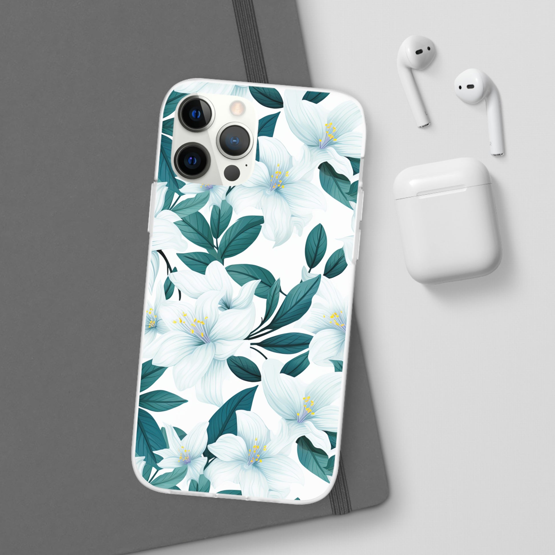 Flexible White Delilah Phone Case