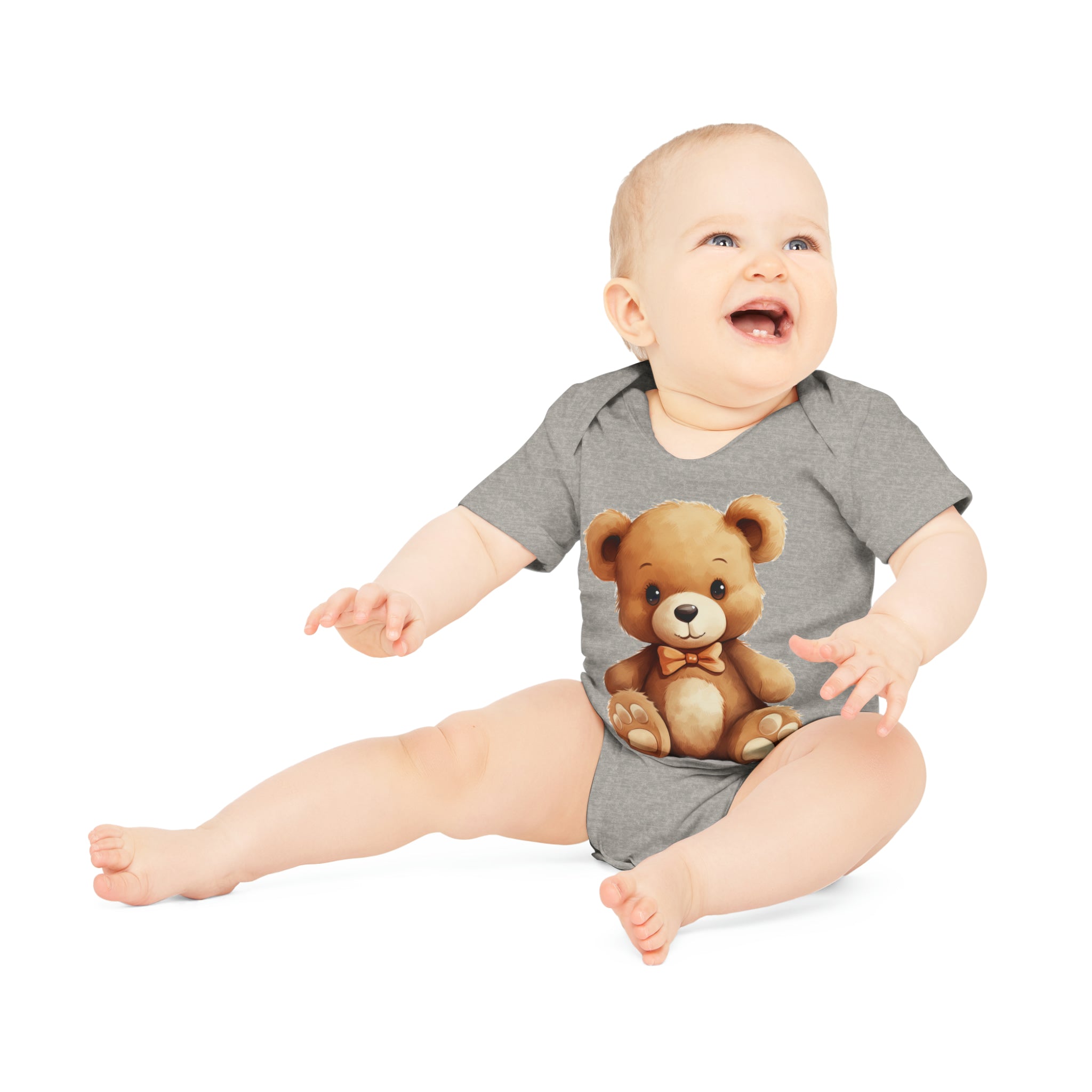 Short-Sleeve Teddy Body - Eco-Friendly