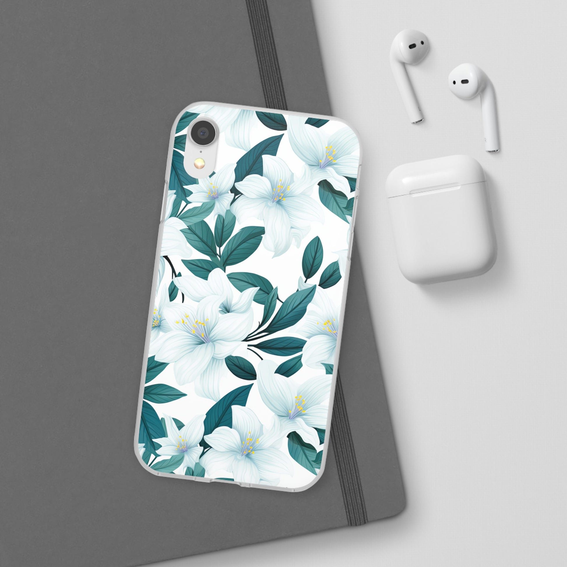 Flexible White Delilah Phone Case