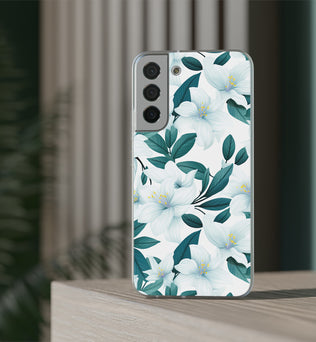 Flexible White Delilah Phone Case