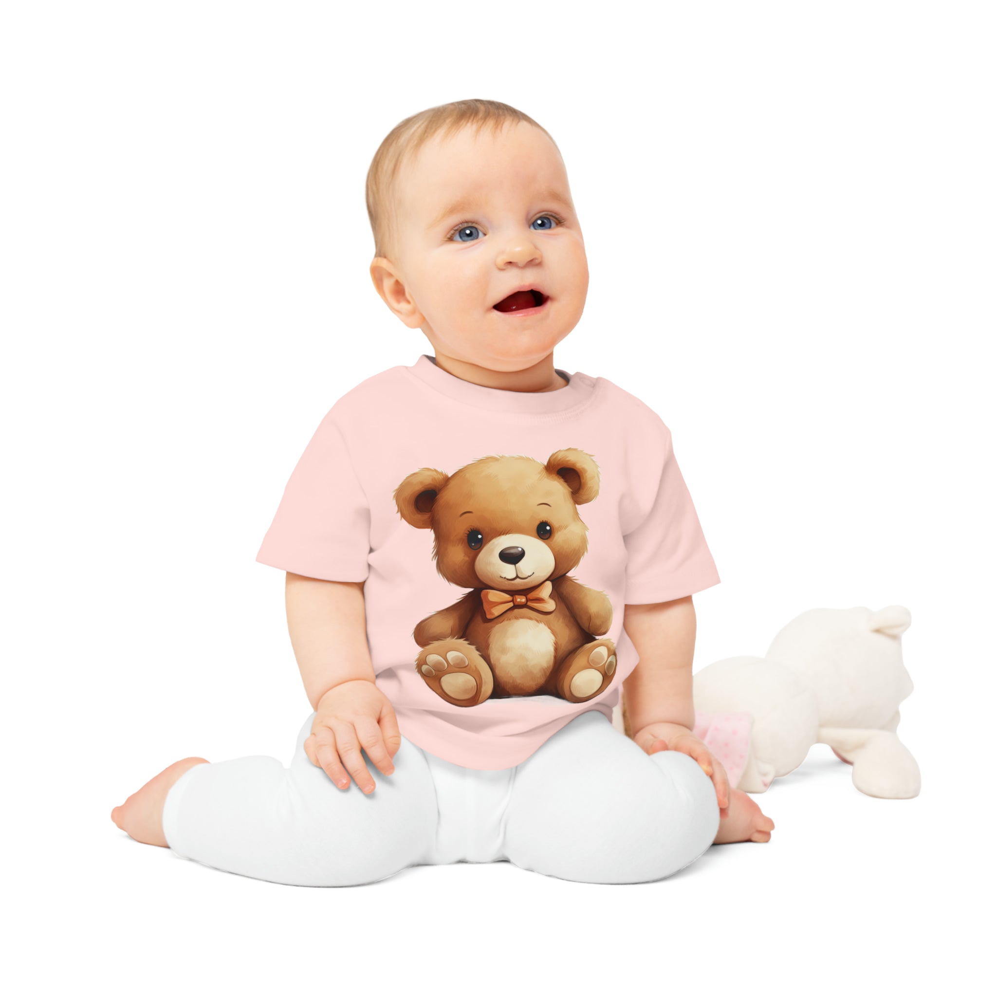 T-Shirt Bébé Teddy - Écologique 