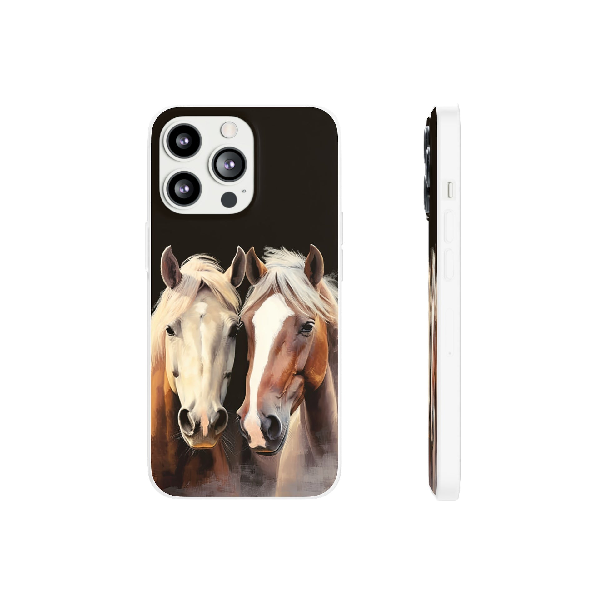 Flexible Horse Phone Case "Reliable Companions"