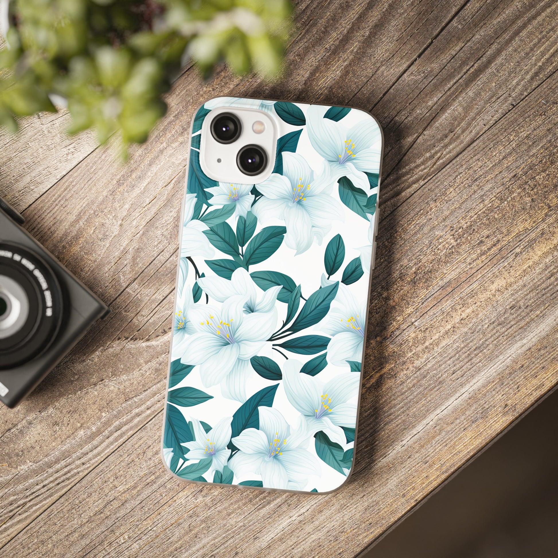 Flexible White Delilah Phone Case