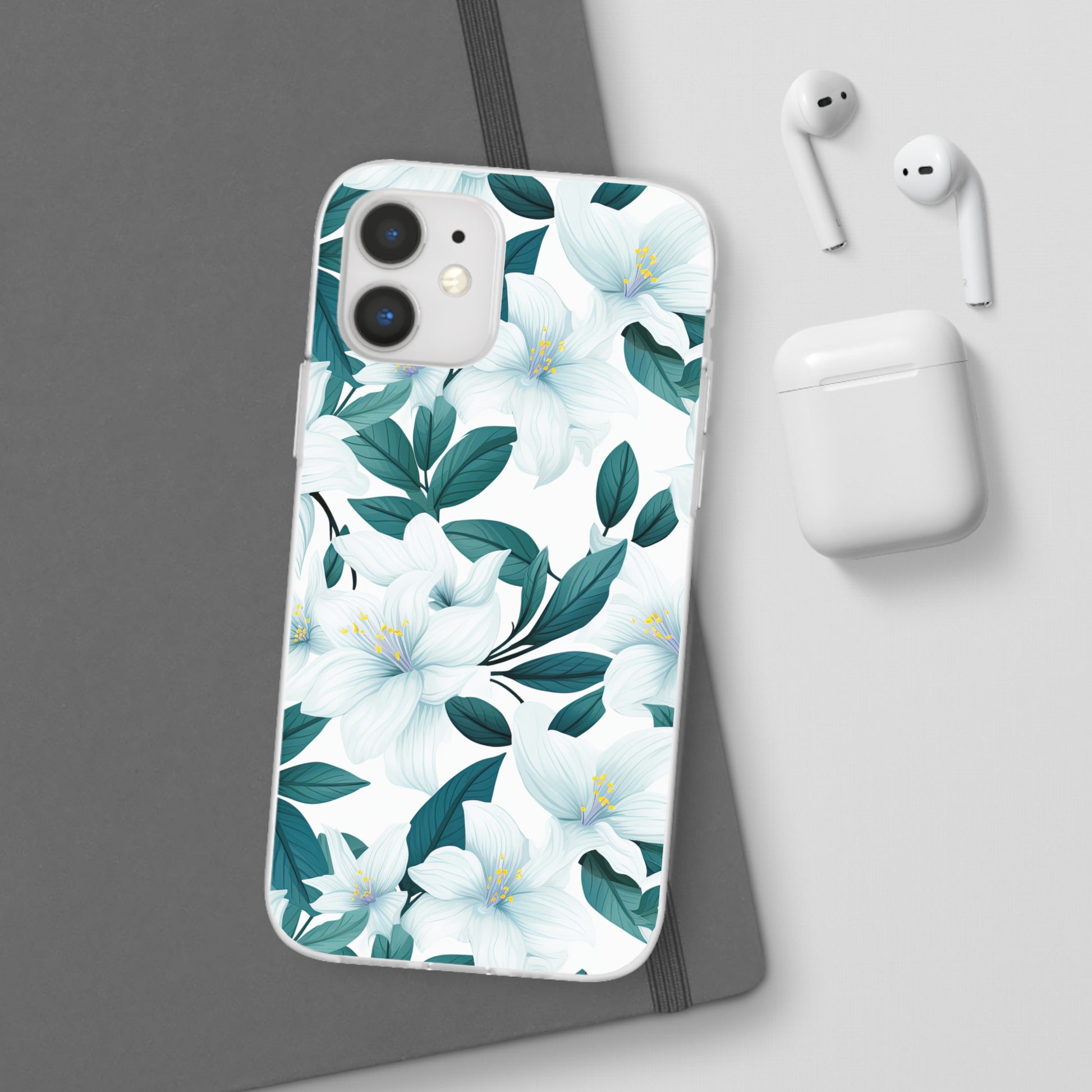 Flexible White Delilah Phone Case