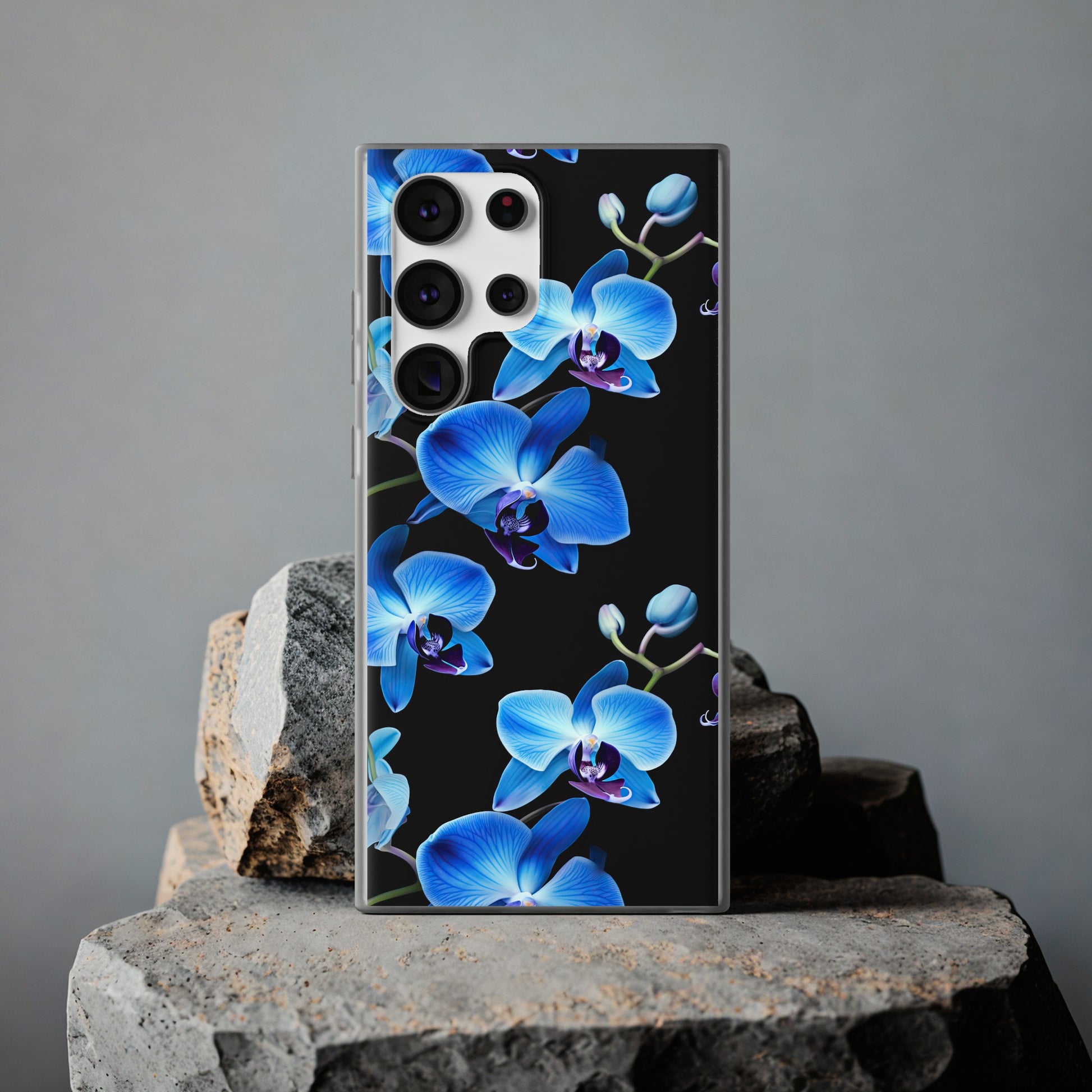 Flexible Blue Orchid Phone Cases