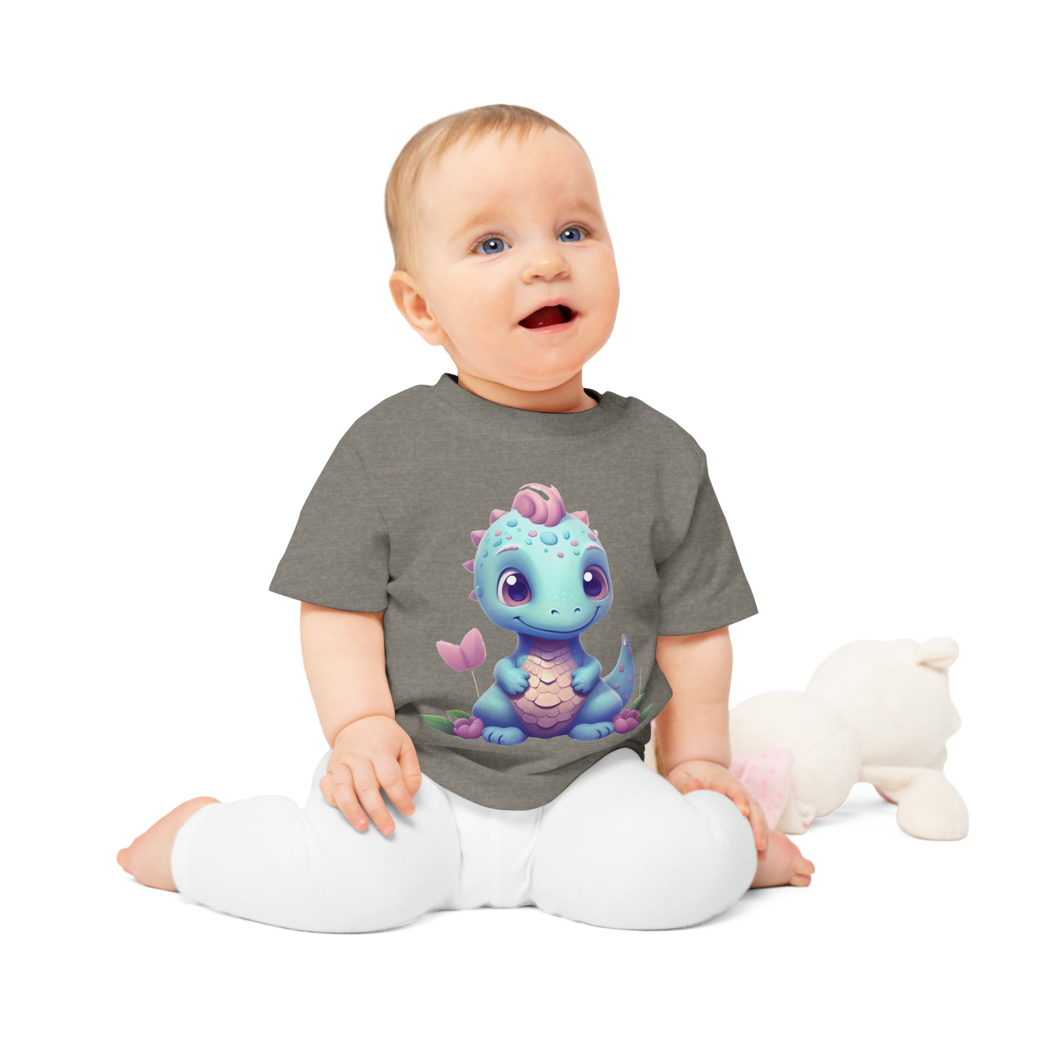 T-Shirt Bébé Dinosaure - Ecologique