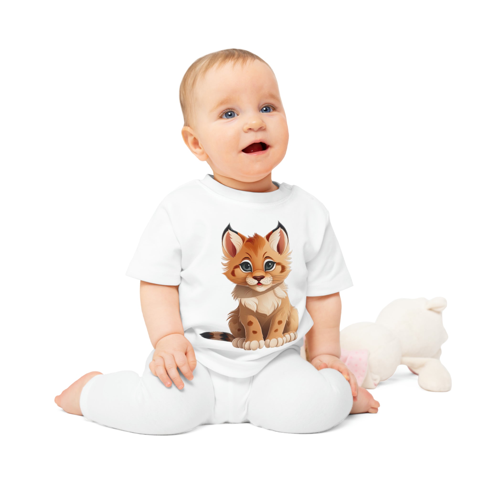 Baby-Luchs-T-Shirt – umweltfreundlich 