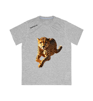 Men's Sports T-shirt with Cheetah Print