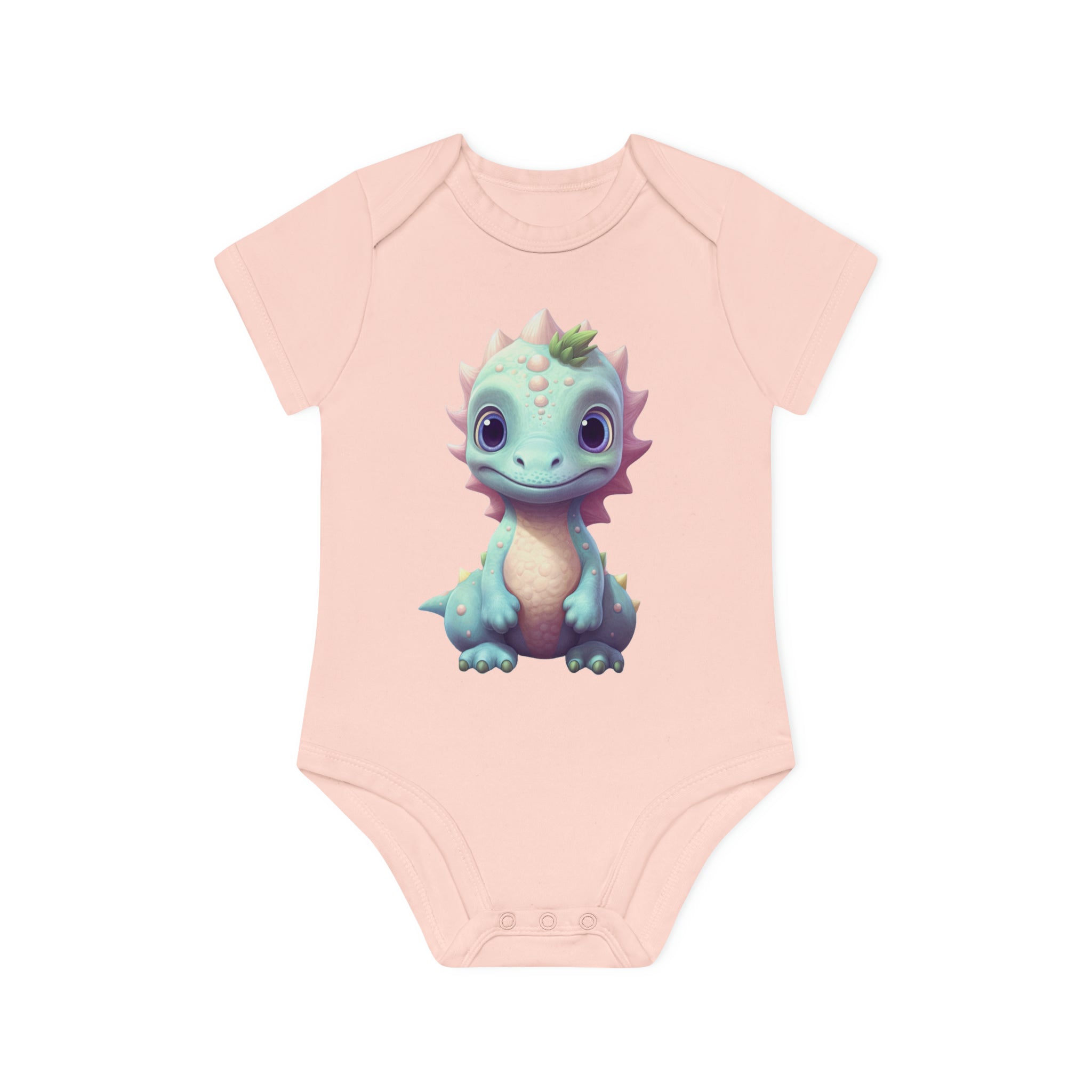 Short-Sleeve Cutie Dino Body - Eco-Friendly