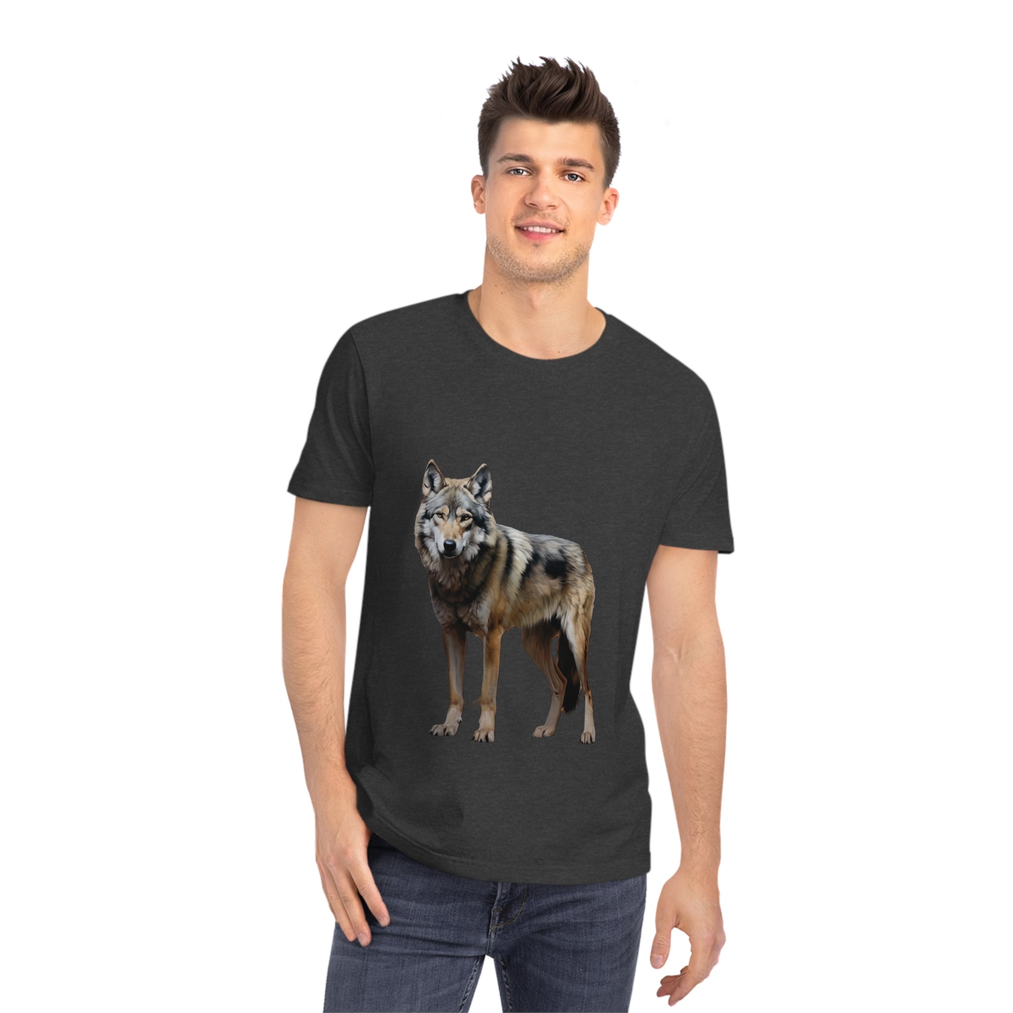 T-shirt loup unisexe - respectueux de l'environnement 