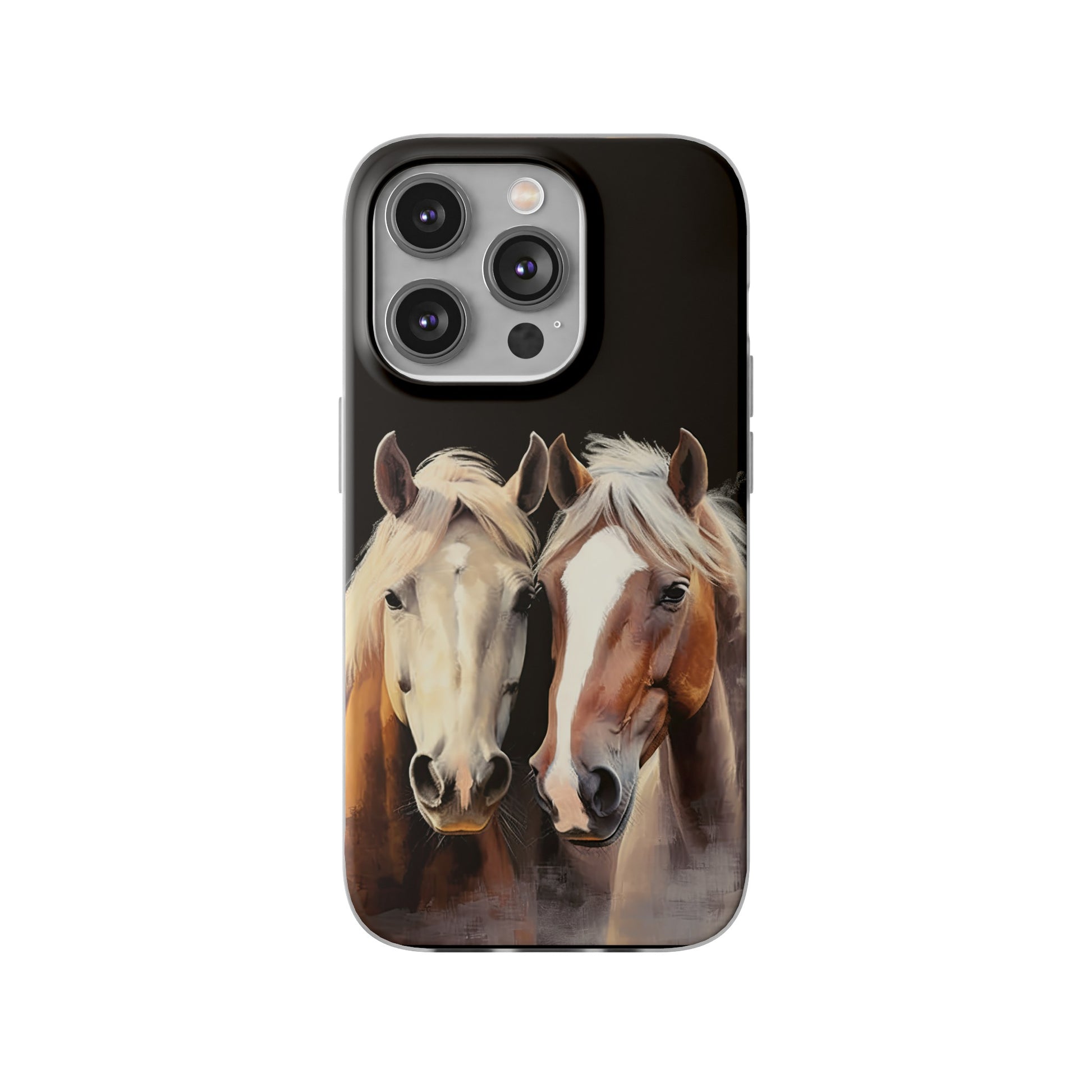 Flexible Horse Phone Case "Reliable Companions"