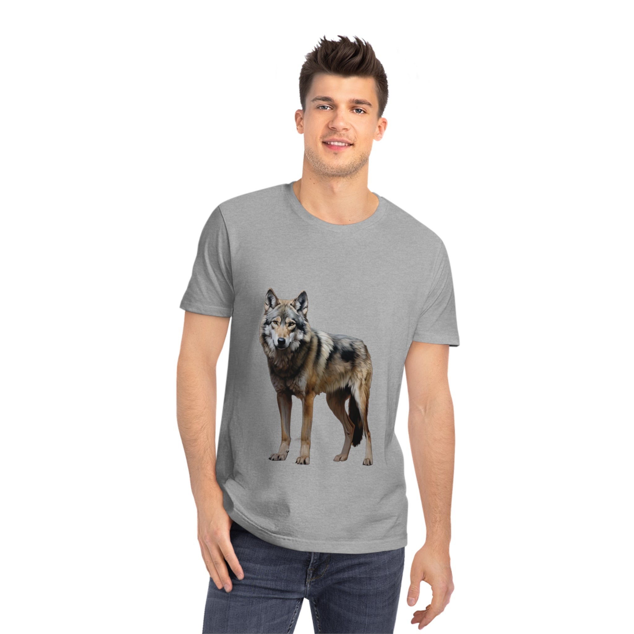 T-shirt loup unisexe - respectueux de l'environnement 