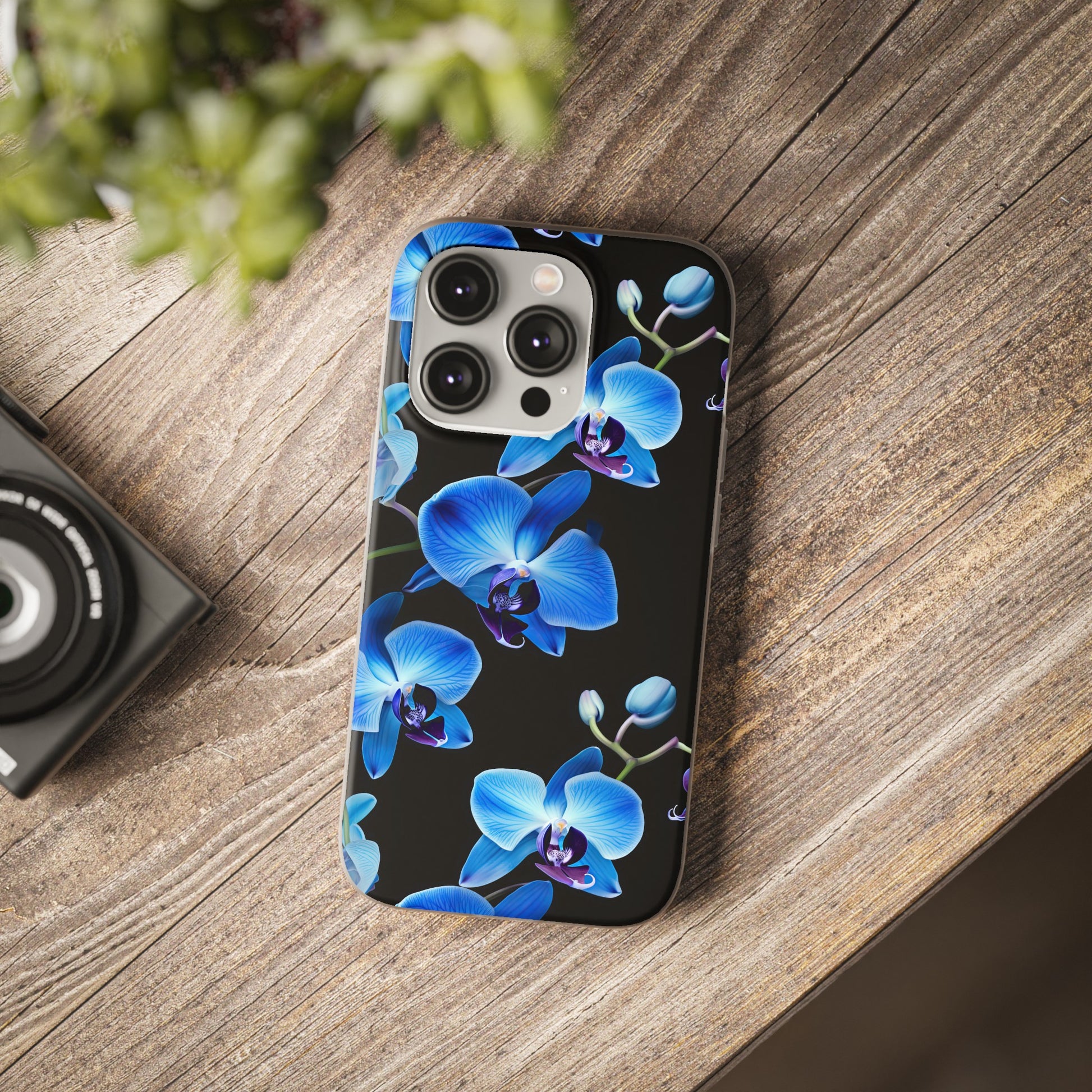 Flexible Blue Orchid Phone Cases