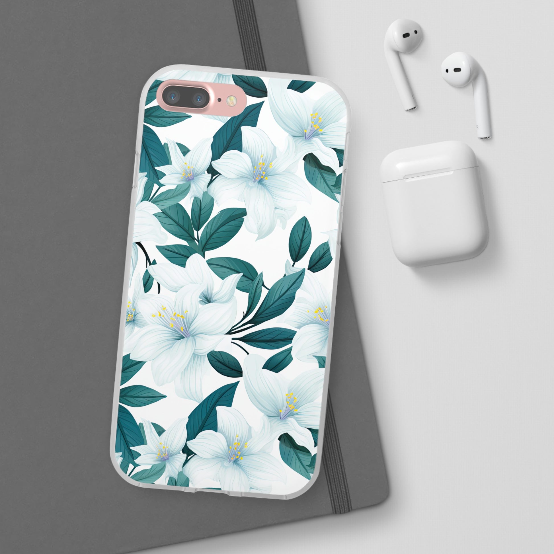 Flexible White Delilah Phone Case