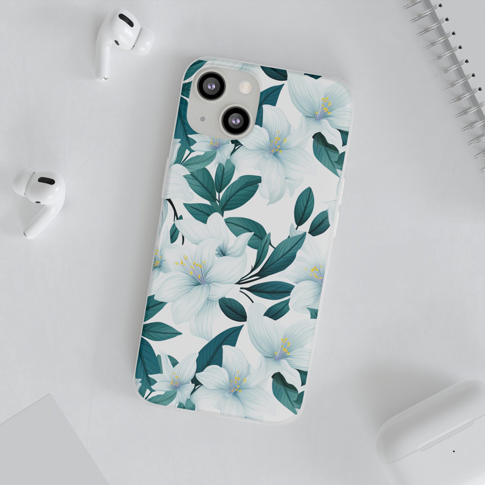 Flexible White Delilah Phone Case