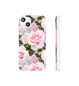 Flexible Pink Rose Phone Case