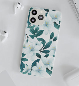 Flexible White Delilah Phone Case