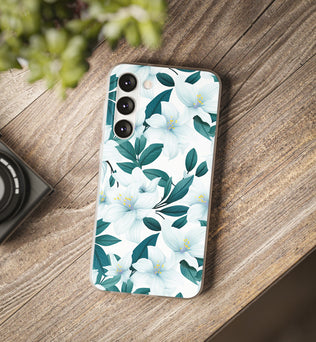 Flexible White Delilah Phone Case