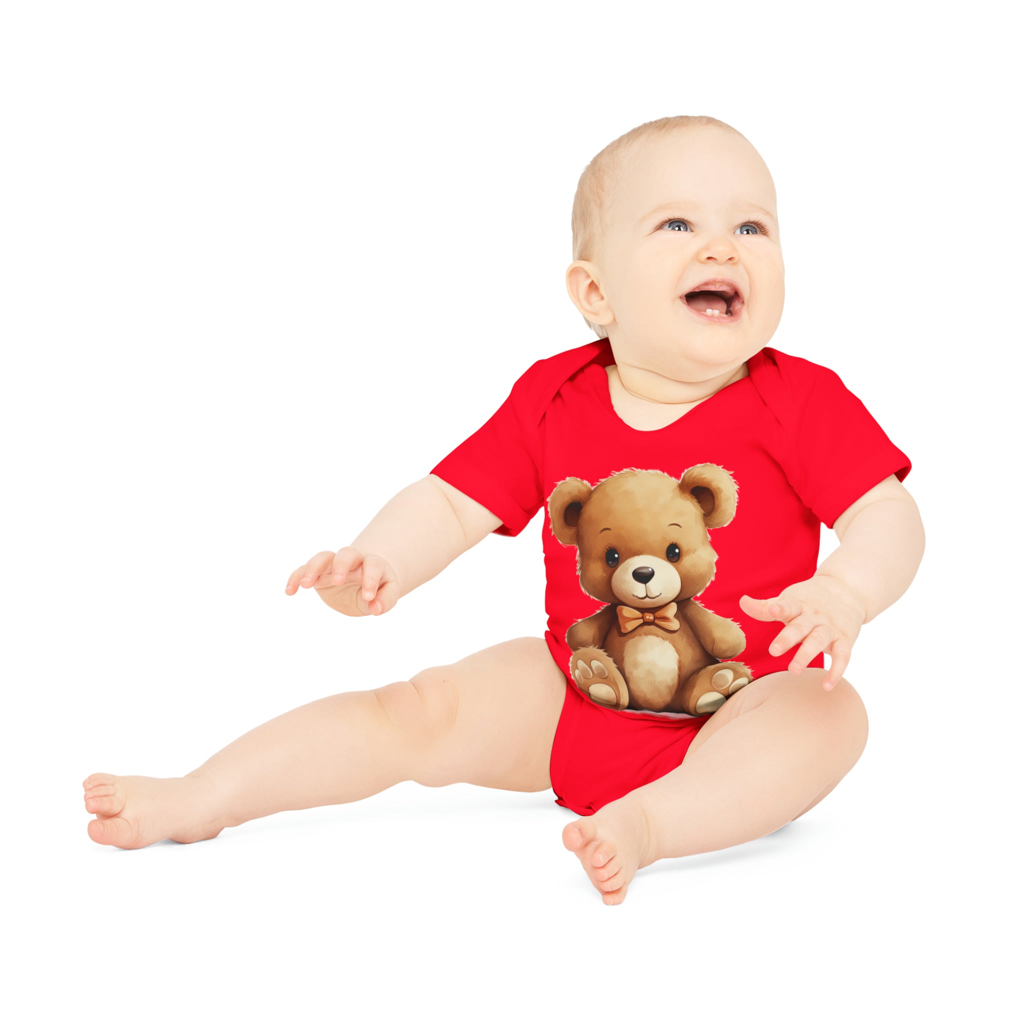 Short-Sleeve Teddy Body - Eco-Friendly