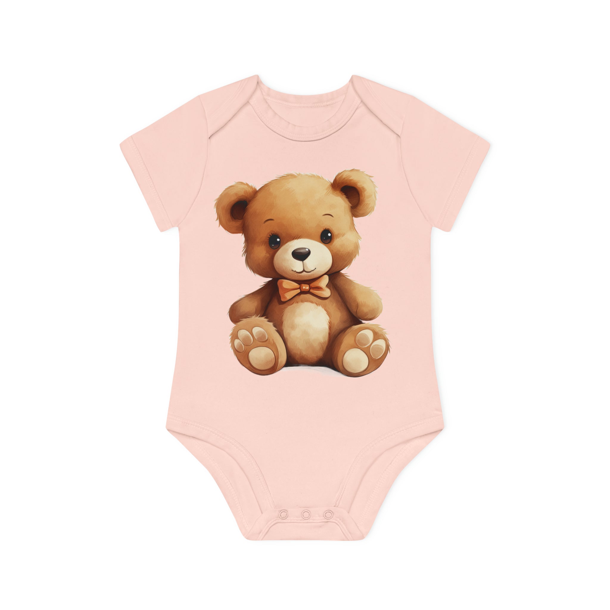 Short-Sleeve Teddy Body - Eco-Friendly