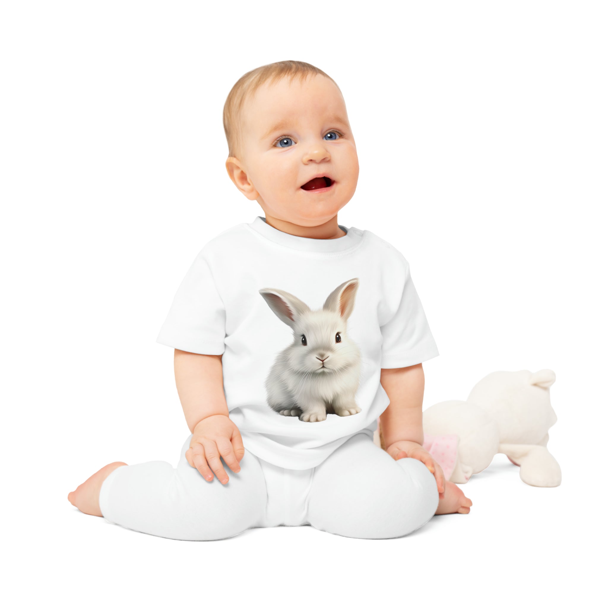 T-shirt Bébé Lapin - Écologique 