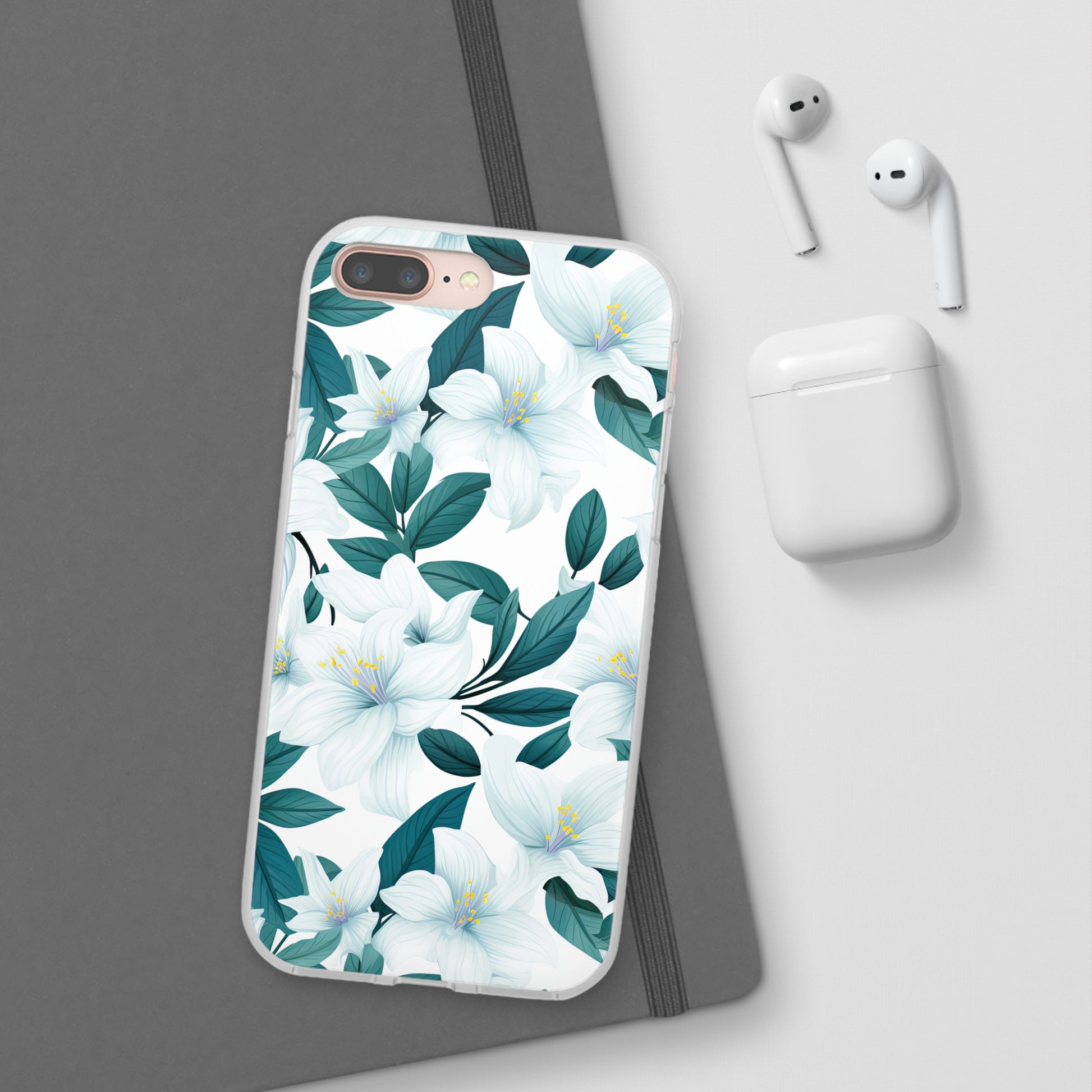 Flexible White Delilah Phone Case