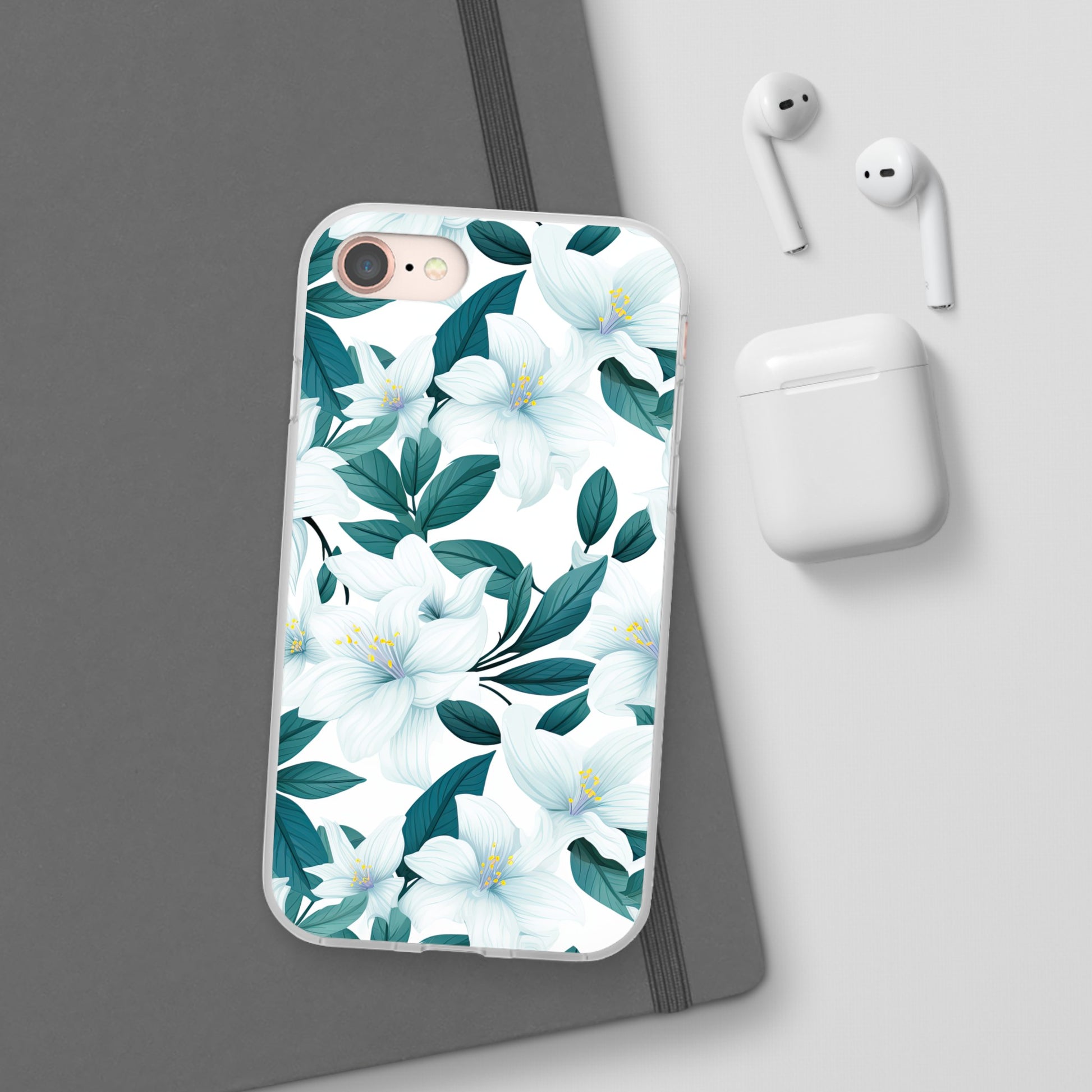 Flexible White Delilah Phone Case