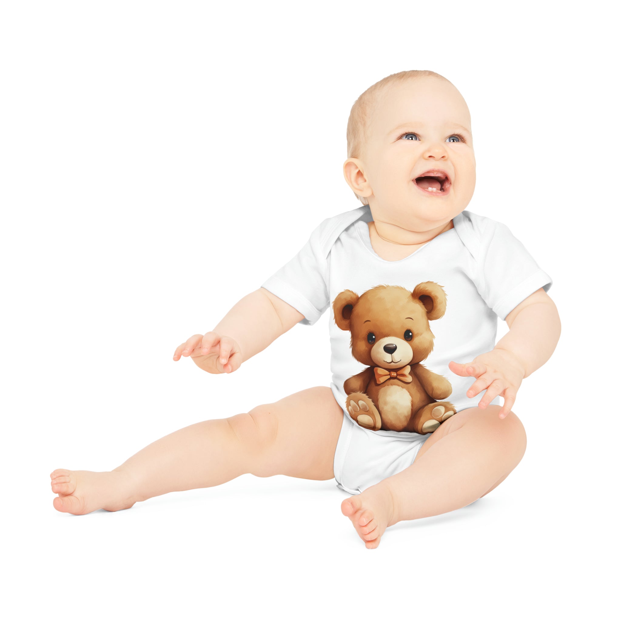 Short-Sleeve Teddy Body - Eco-Friendly