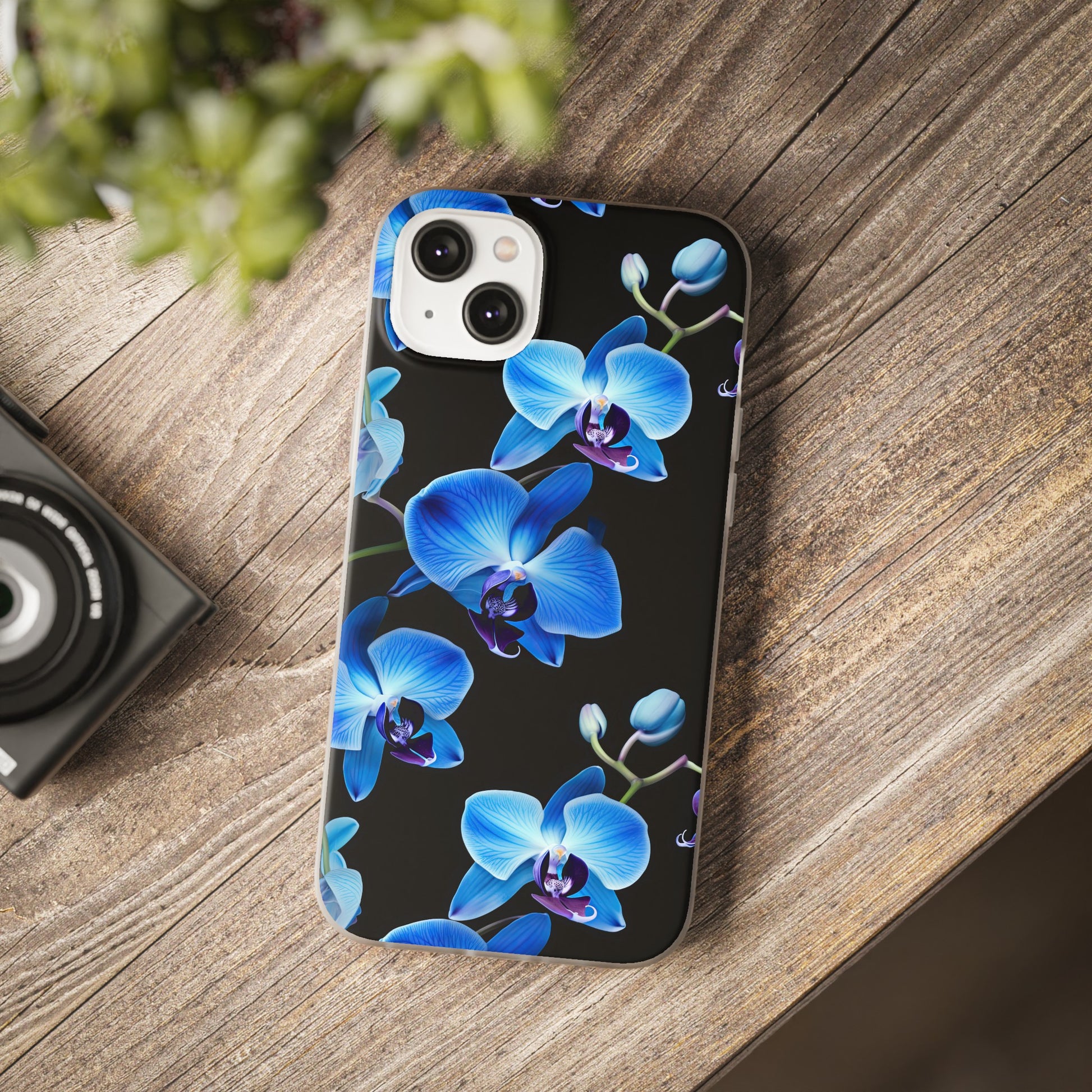 Flexible Blue Orchid Phone Cases