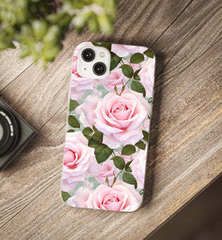 Flexible Pink Rose Phone Case