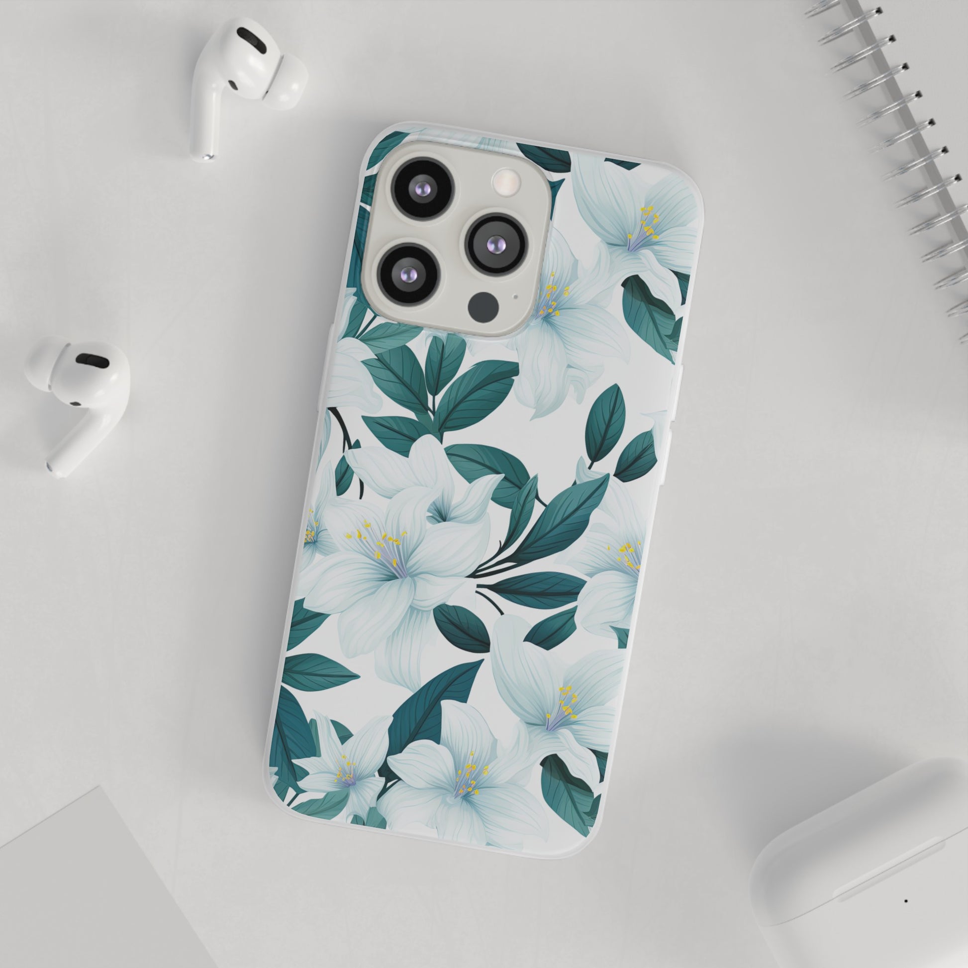 Flexible White Delilah Phone Case