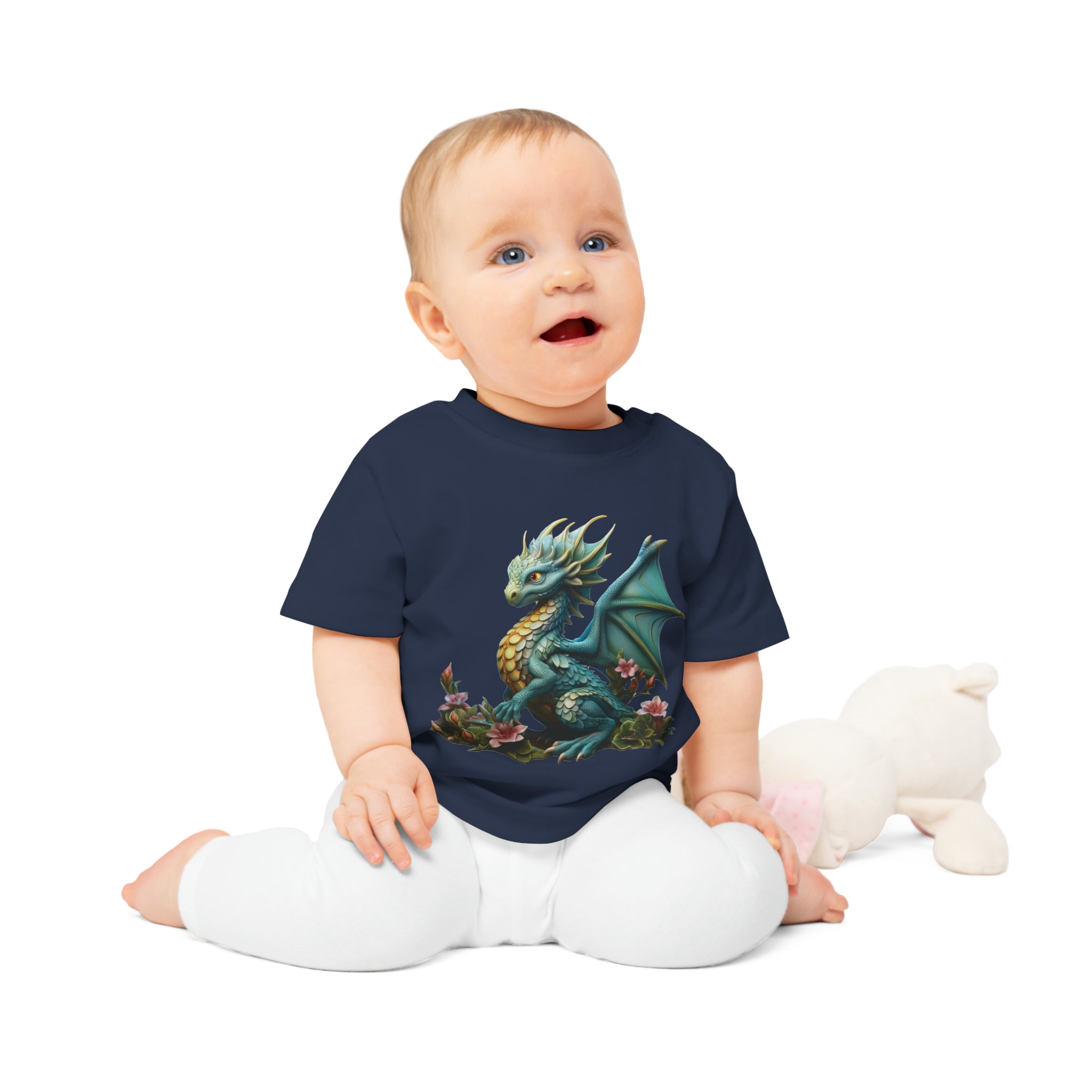 Emerald Dragon T-Shirt - Eco-Friendly